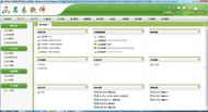 CRM软件绿色界面